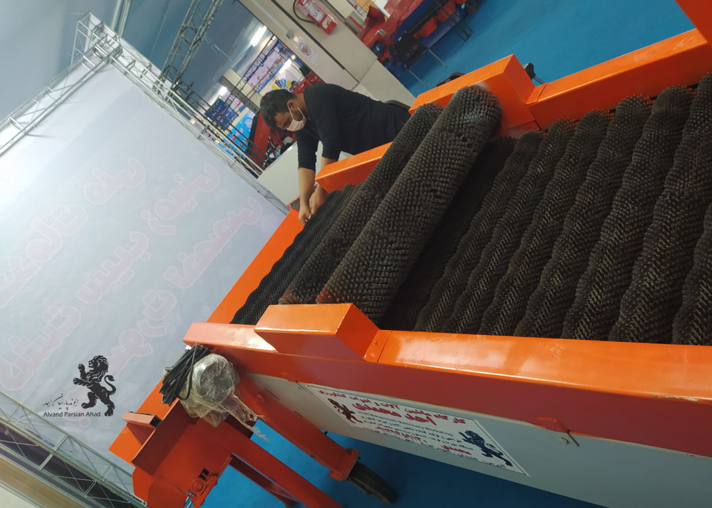 دستگاه فرچه سیب زمینی در نمایشگاه بین المللی