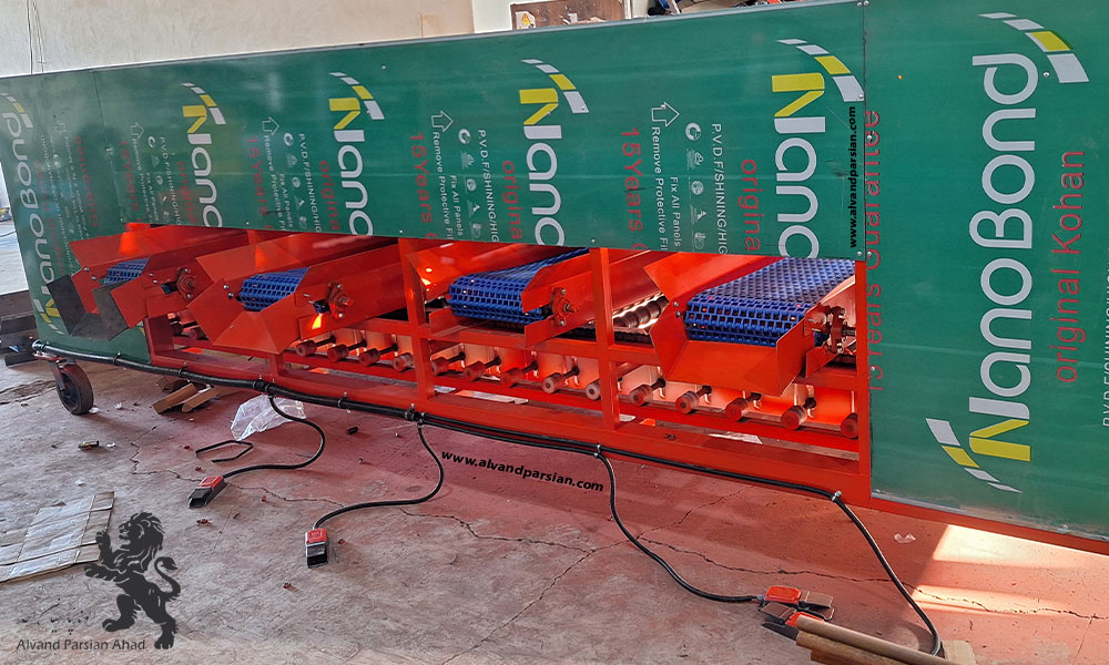 دستگاه سورتینگ سیب زمینی