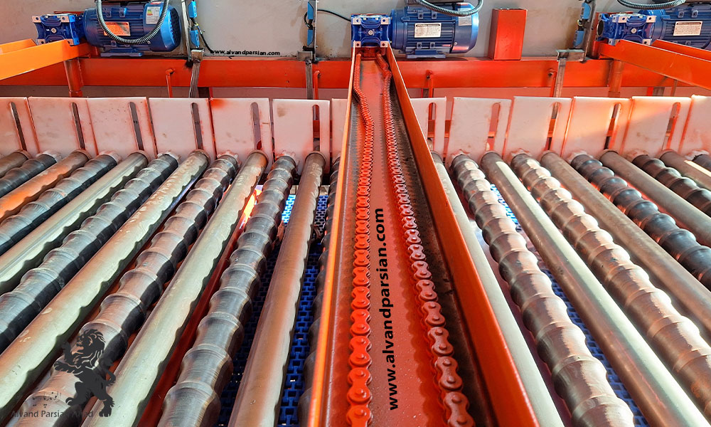 دستگاه سورتینگ سیب زمینی