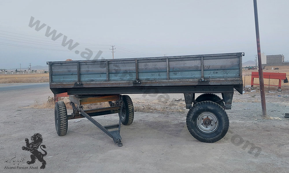 تریلی چهار چرخ پشت تراکتوری
